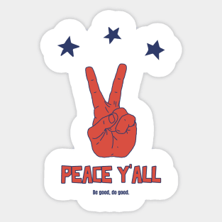 Peaceful Sticker